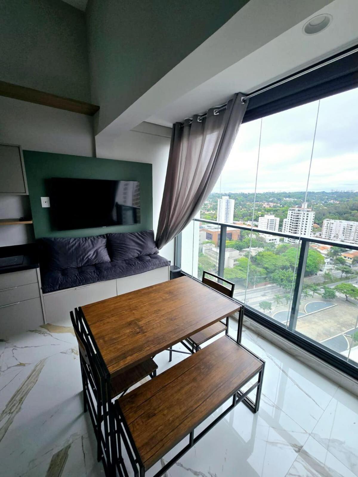 Com Mezanino A 30 Passos Do Metro Brooklin Apartamento São Paulo